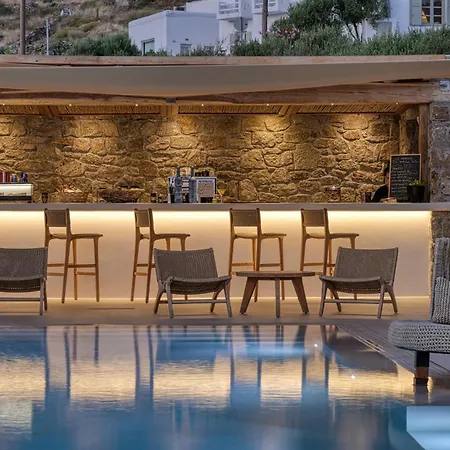 Lägenhetshotell Paolas Sunset Agios Stefanos (Mykonos)